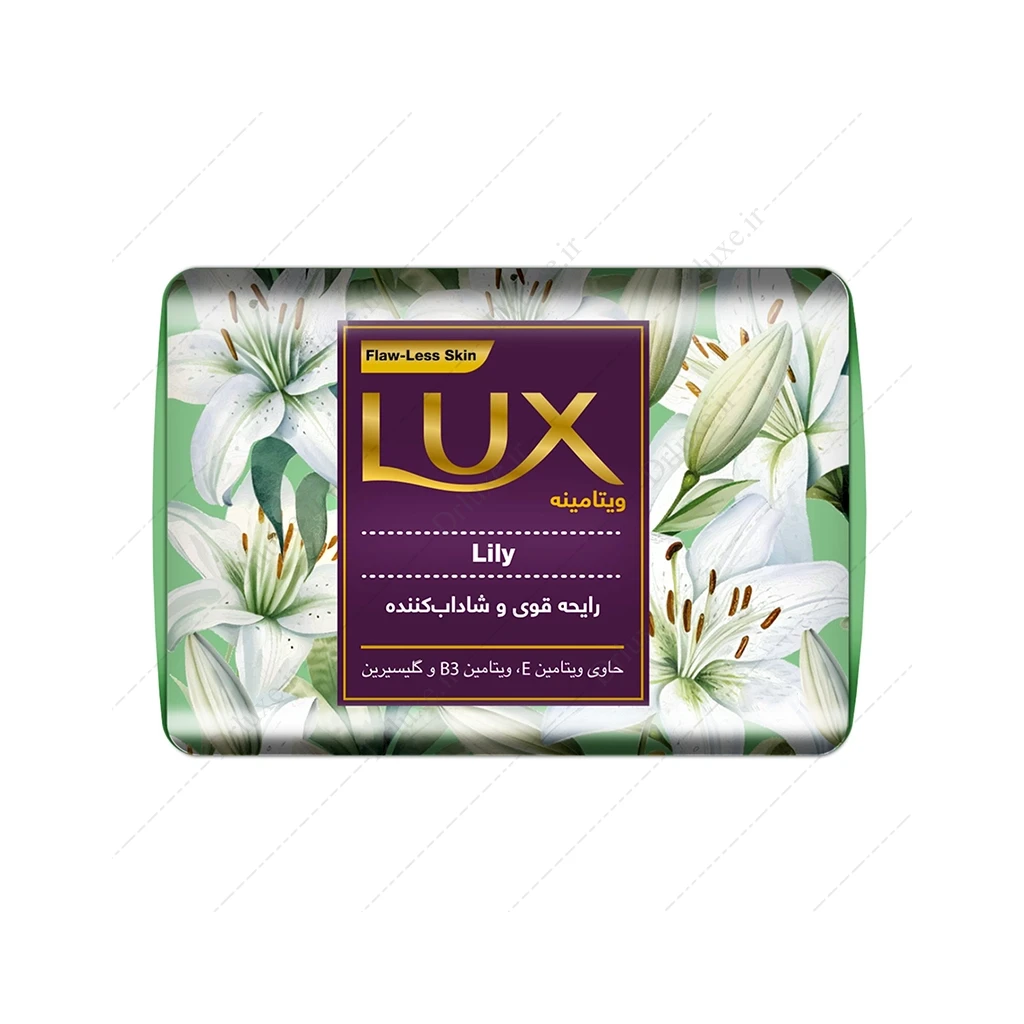 صابون ویتامینه گل سفید Lily لوکس 90 گرم